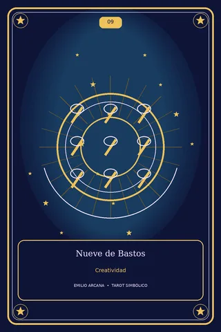 Nueve de Bastos
