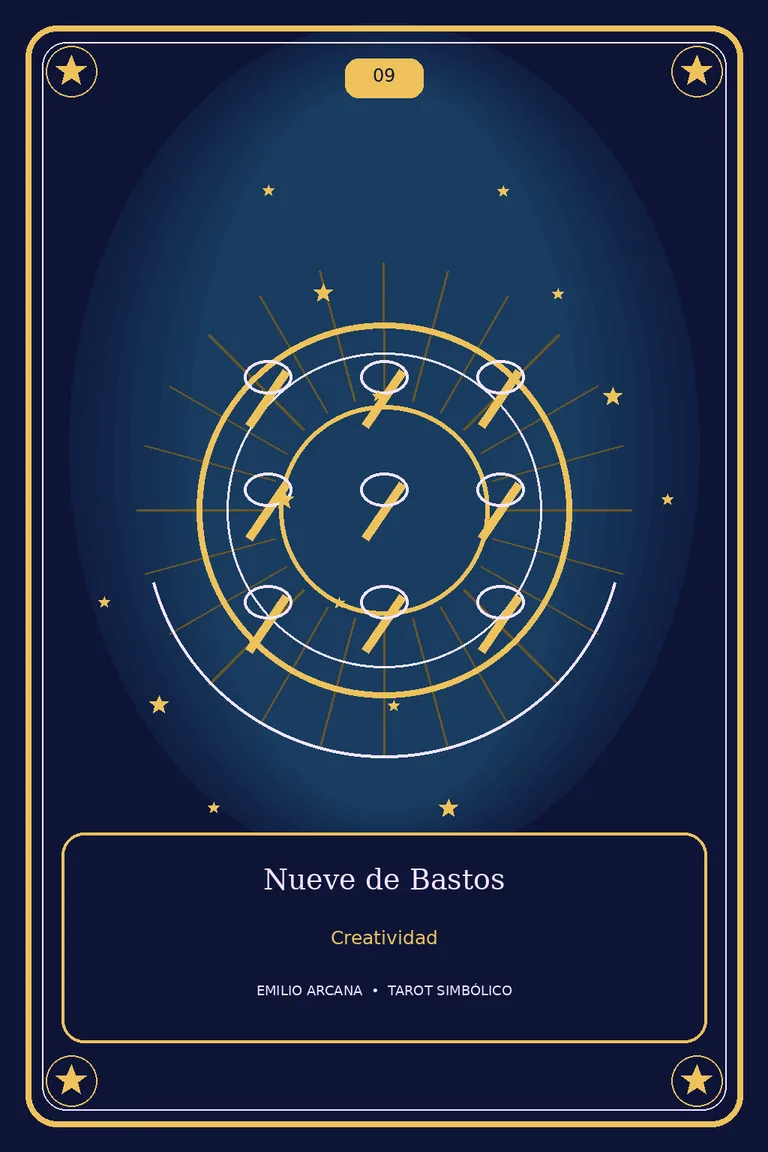Nueve de Bastos