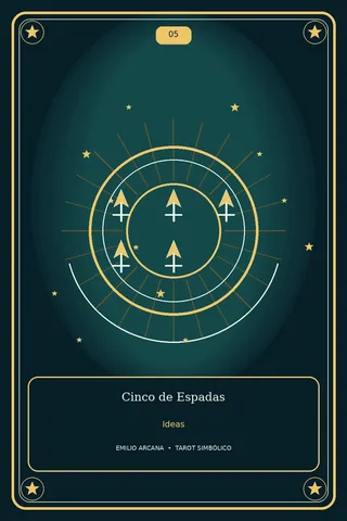 Cinco de Espadas