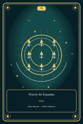 Nueve de Espadas