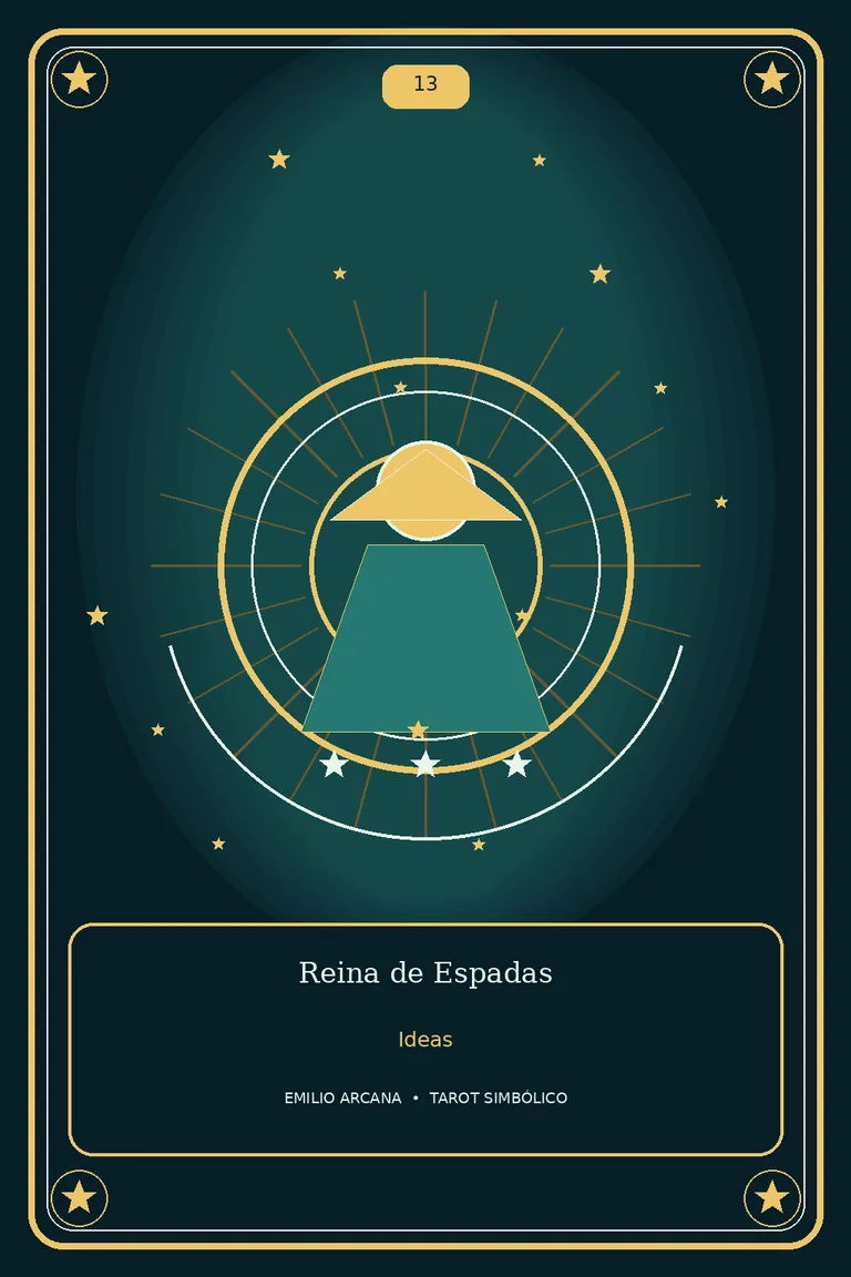 Reina de Espadas (invertida)